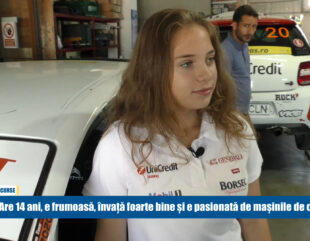 Are 14 ani, este frumoasă, învață foarte bine și e pasionată de mașinile de curse!