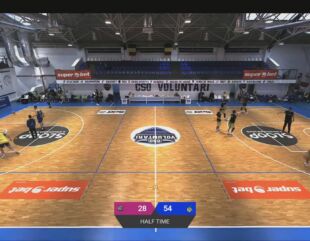 Weekend cu meciuri de baschet, la Sala Sporturilor
