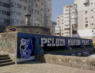 Fântâna Dragonilor abandonată și vandalizată