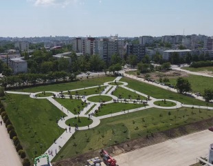 Parc public, din bani privați la Constanța