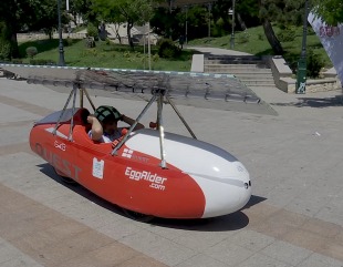 Înconjurul Europei, cu bicicleta alimentată de soare