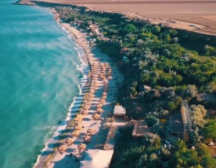 Plaja Tuzla, frumusețea litoralului sălbatic