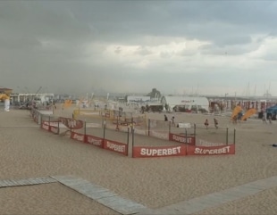 Furtună pe litoral