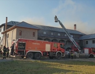 Piroman la o mănăstire din Agigea