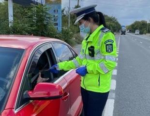 Razie de amploare. 800 de șoferi, opriți în trafic