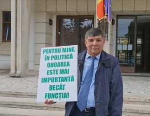 Primar, în greva foamei