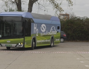 Autobuz cu hidrogen, în teste, la Constanța