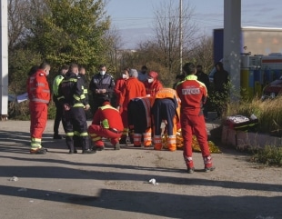 Mort într-un bazin cu reziduuri petroliere