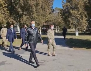 Convoiul militar american a sosit la Mihail Kogălniceanu