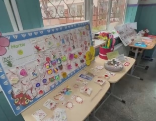 Mărțișoare hand made la Școala “Maria Montessori”