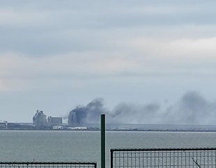 Incendiu la fabrica de var CEMROM