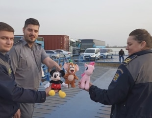 Zâmbete și lacrimi de fericire, astăzi în Vama Isaccea