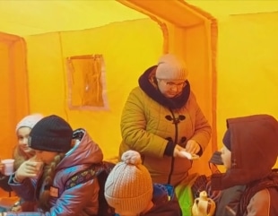 Copiii ucraineni învață limba română