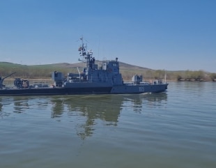 Exerciții de război pe Dunăre