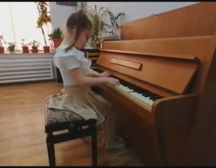 Pasiunea ei, pianul