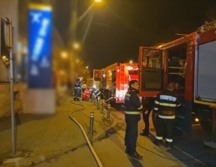 Incendiu la subsolul unei săli de fitness