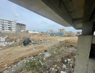 Șantierele de pe litoral poluează mediul