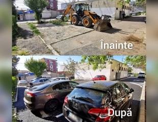 Parcare, pe locul eliberat de garaje