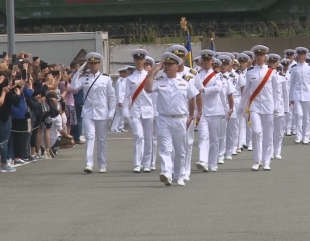 Emoții pentru absolvenții Colegiului de Marină Militară