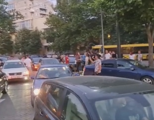 Un nou protest în benzinării
