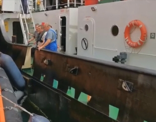 Misiune de salvare a unui marinar ucrainean