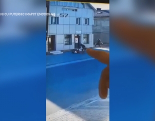 Omorât în bătaie, în plină stradă