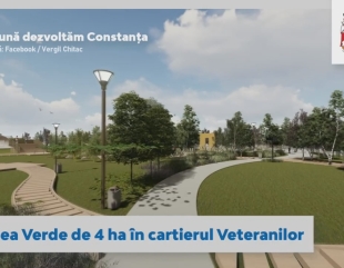 Parc de 22 de milioane lei, în zona Sud – Cumpăna