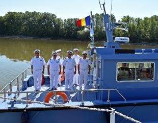 O nouă ambarcațiune rapidă pentru intervenție pe Dunăre