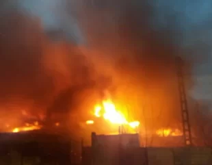 Incendiu izbucnit la o casă în Amzacea