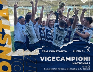 Rugbyștii de la CSM Constanța, vicecampioni
