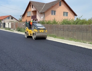 Comuna Lumina beneficiază de îmbunătățirea calității drumurilor
