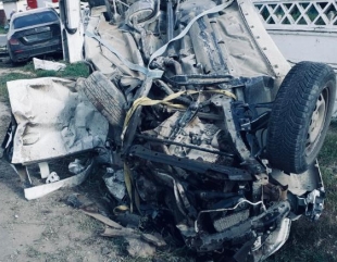 UPDATE. Noi imagini cu accidentul de la Corbu. Indicatorul STOP lipsea din intersecție. Atenție! Imagini cu puternic impact emoțional