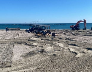 Pasarela din Mamaia riscă să dispară