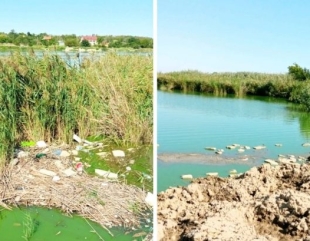 Balta din Tuzla, noua groapă de gunoi