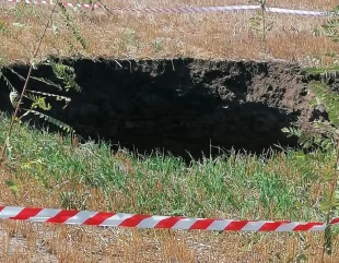 Groapă misterioasă, la 23 August