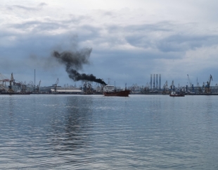 Incendiu în Portul Constanța