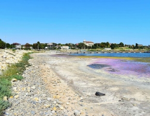 Lacul Techirghiol a secat