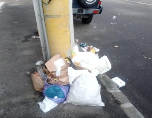 Depozitarea ilegală a deșeurilor pe domeniul public, sancționată de polițisti