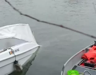 Accident naval, la Sulina