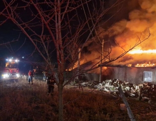 I-a luat foc casa în prag de Sărbători