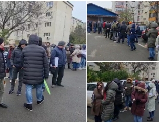 Cozi pentru decontarea cazării refugiaților