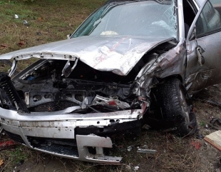 Cinci persoane, la spital, în urma unui accident