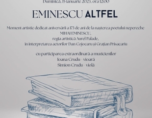 Invitație la ”Eminescu Altfel”