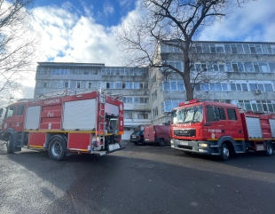 Apartament în flăcări, în județul Tulcea
