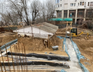 Lucrări de reabilitare la Mormântul Hypogeu