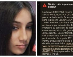 Copila dispărută a fost găsită