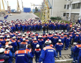 Damen Mangalia intră oficial în faliment! Sindicatul Liber Navalistul cere intervenția statului român