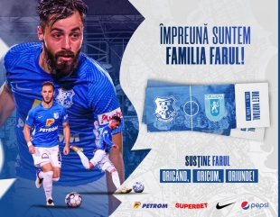 Farul Constanța – Universitatea Craiova, pe arena lui Hagi
