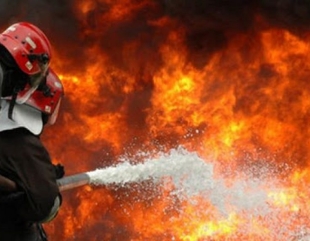 Alarmă de incendiu pe strada Unirii