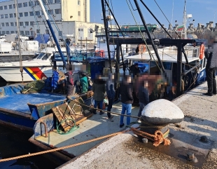 Pescadoare, la braconat pe Marea Neagră